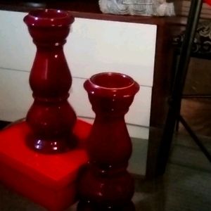 Buttress Ceramic Candle Holders